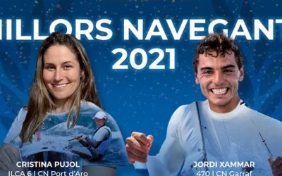 Cristina Pujol, millor navegant 2021 a la Festa de la Vela Catalana