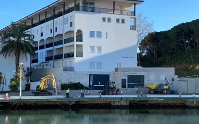 Renovació dels pantalans a Port d’Aro