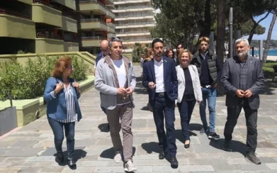 La Junta Directiva del Port d’Aro acompanya el conseller Damià Calvet en la seva visita al municipi